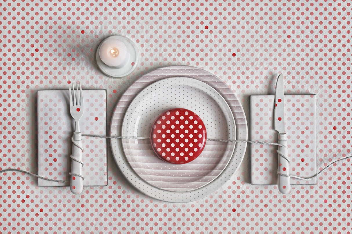 Dotted Dinner Poster och Canvastavla