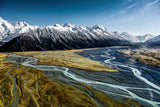 Mont Cook range and Hooker Valley Poster och Canvastavla