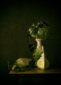 Still life Curly Cabbage Poster och Canvastavla