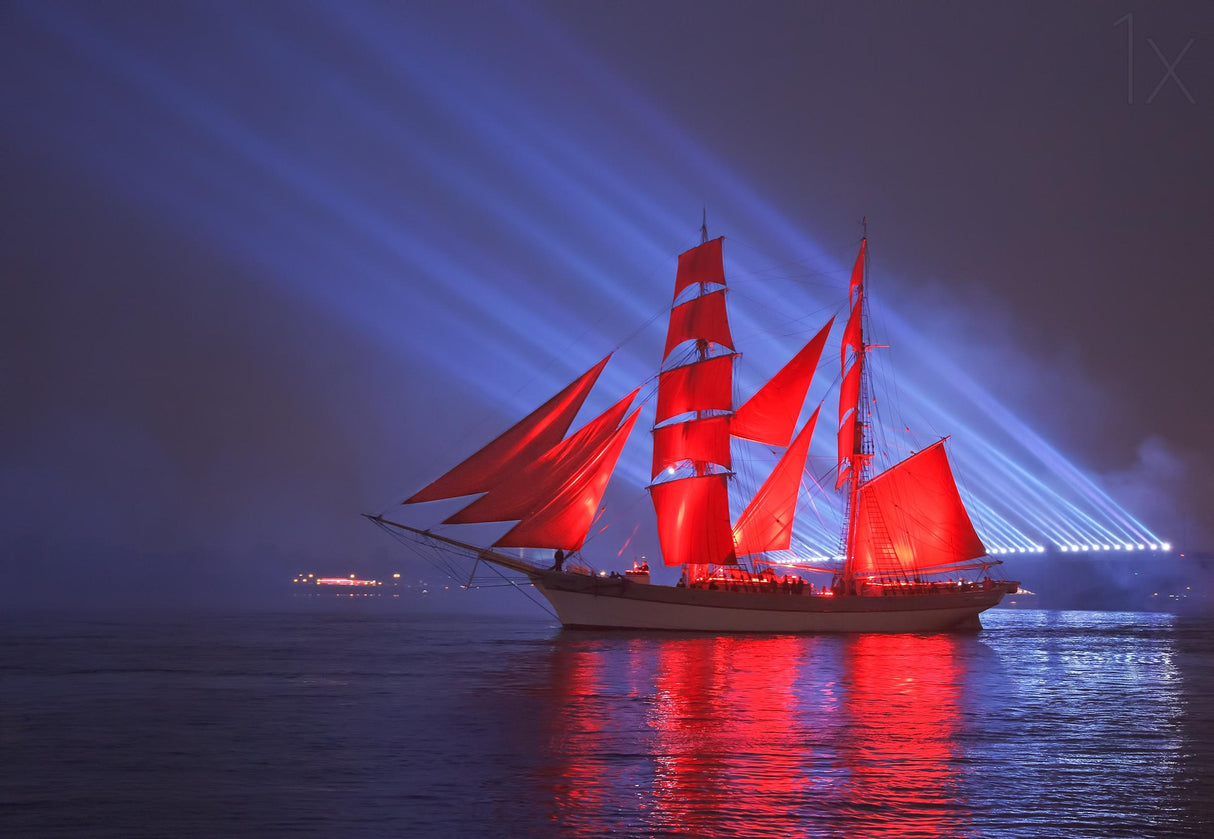 Scarlet Sails Poster och Canvastavla