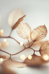 Filigree Leafs Poster och Canvastavla