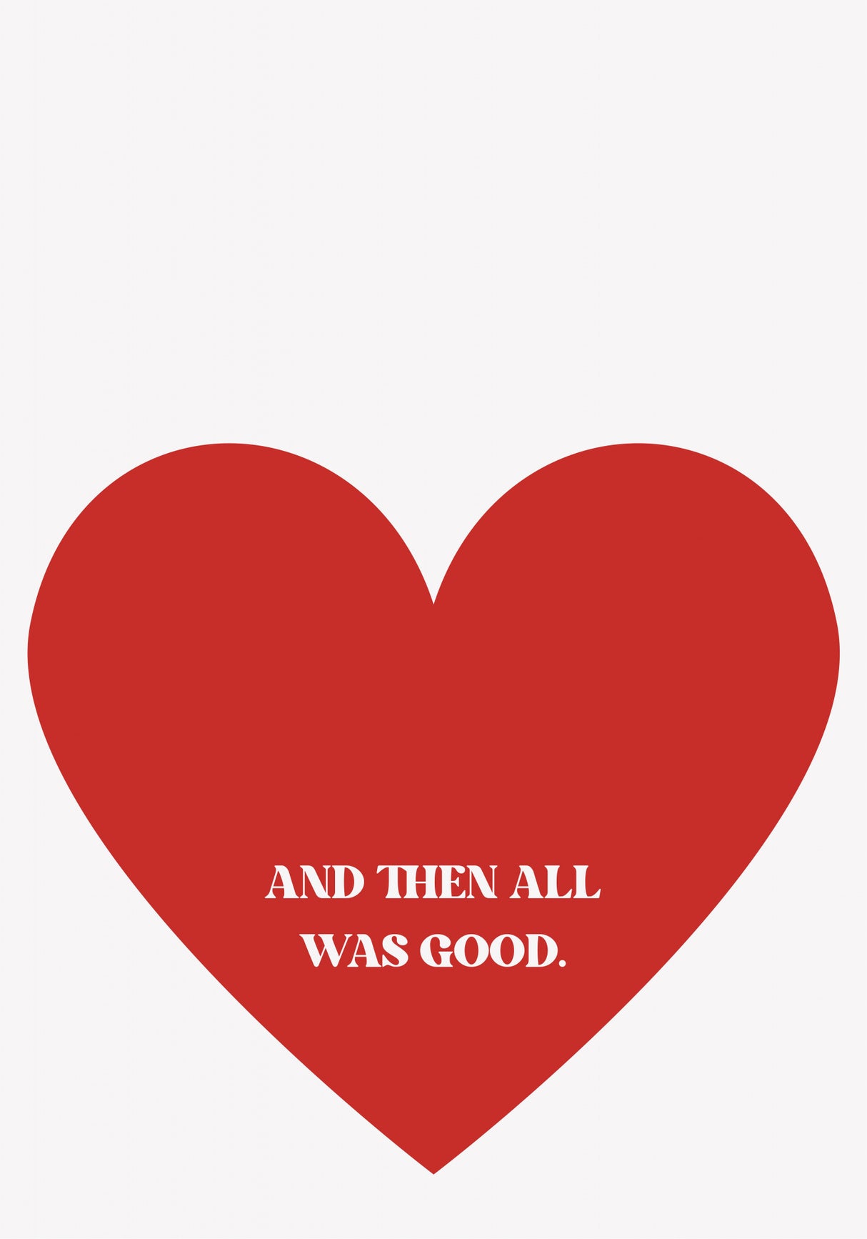 All Good Poster och Canvastavla