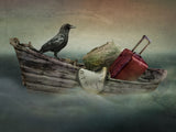 Migration time  of  bird Poster och Canvastavla
