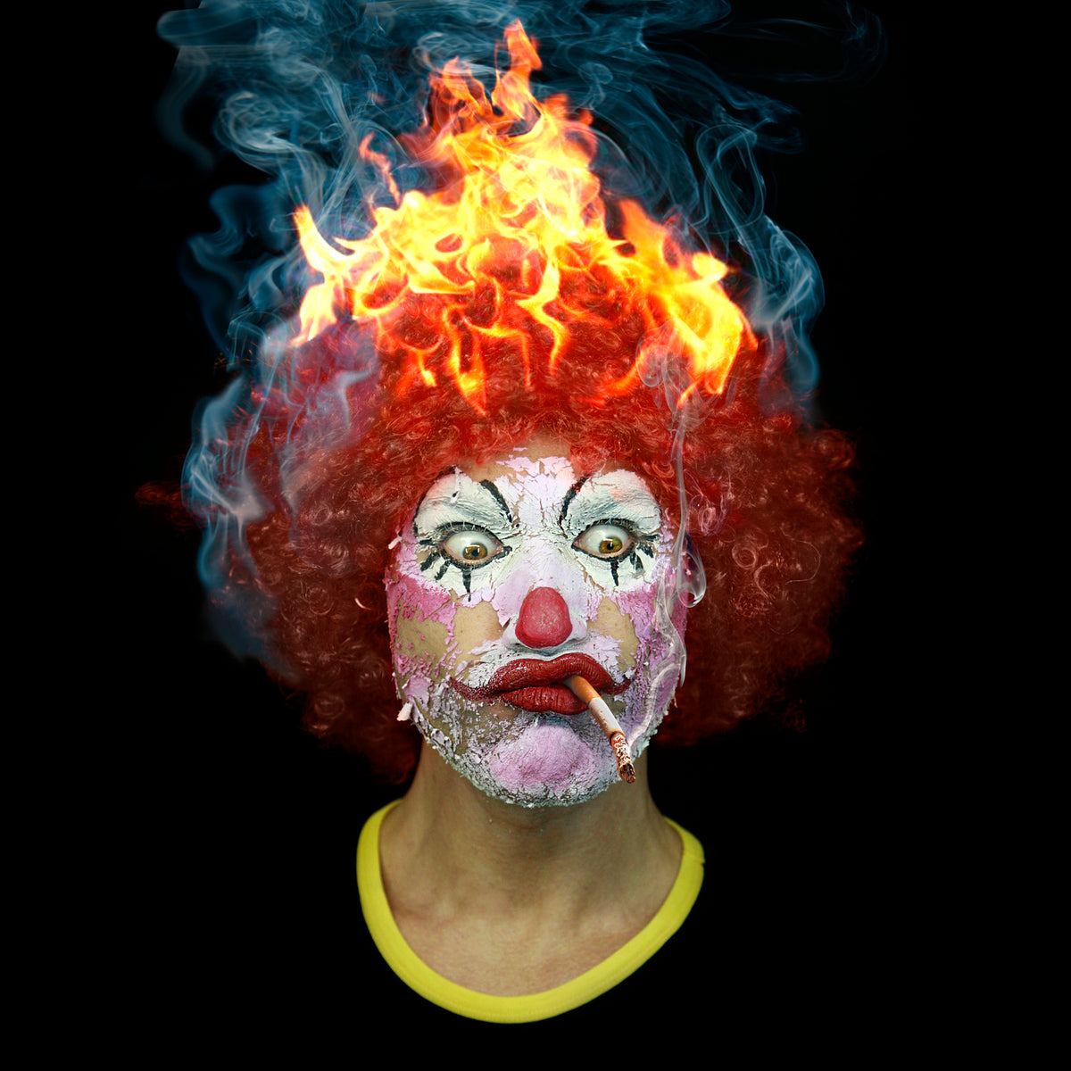 Hot Clown Poster och Canvastavla