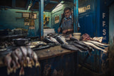The fishmonger Poster och Canvastavla