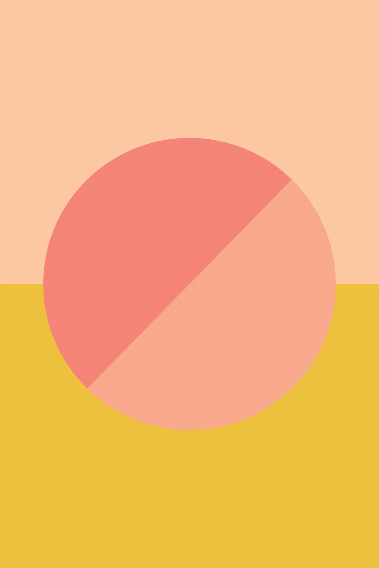 Peach 44 Poster och Canvastavla