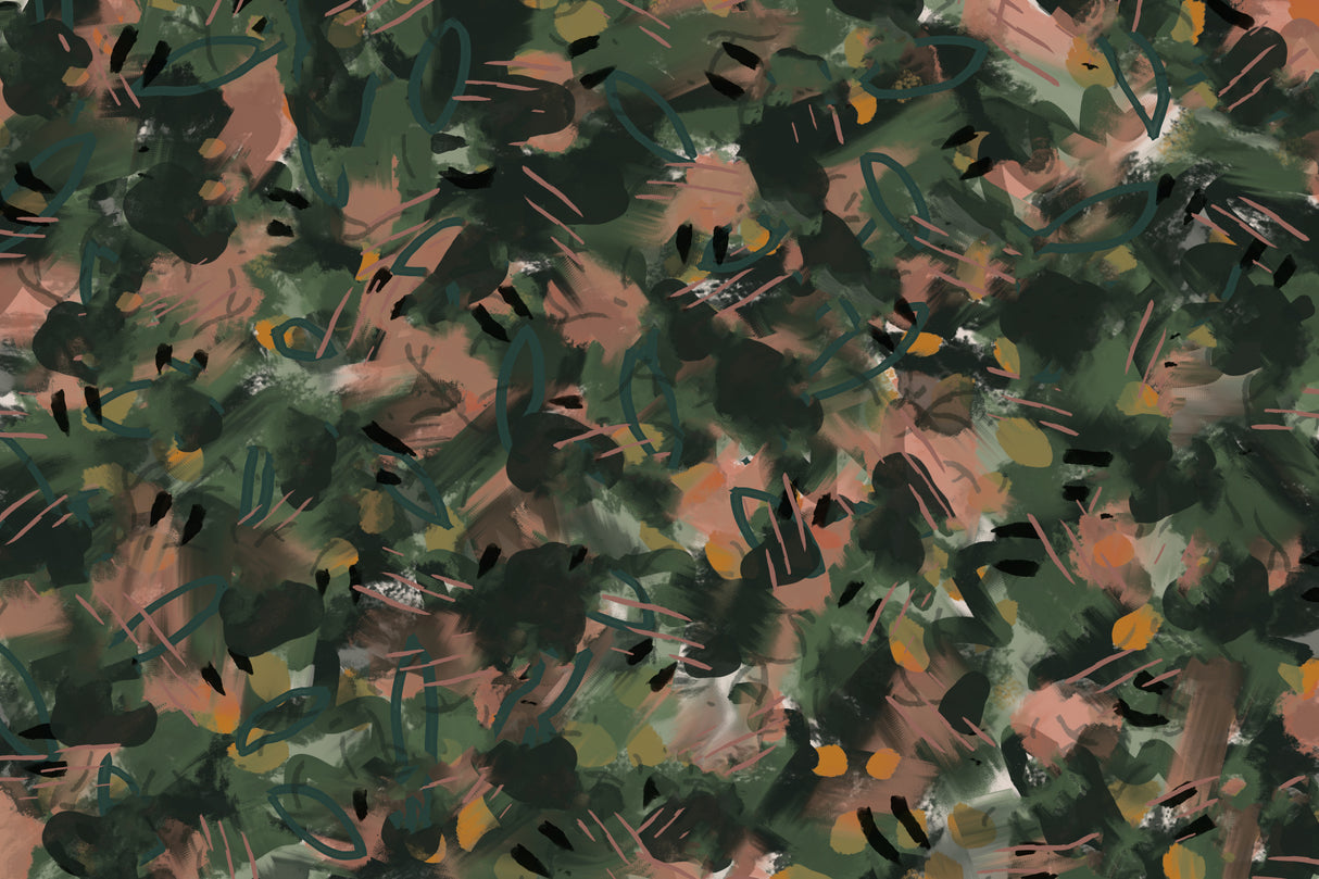 Jungle Pattern 1 Poster och Canvastavla