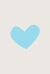 Heartblue Poster och Canvastavla