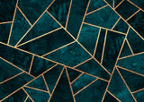 Deep Teal Stone Poster och Canvastavla