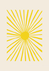 The Sun Poster och Canvastavla