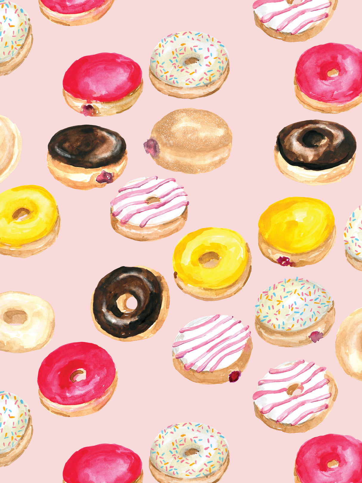 Donuts Poster och Canvastavla