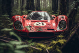 ForestCar Poster och Canvastavla