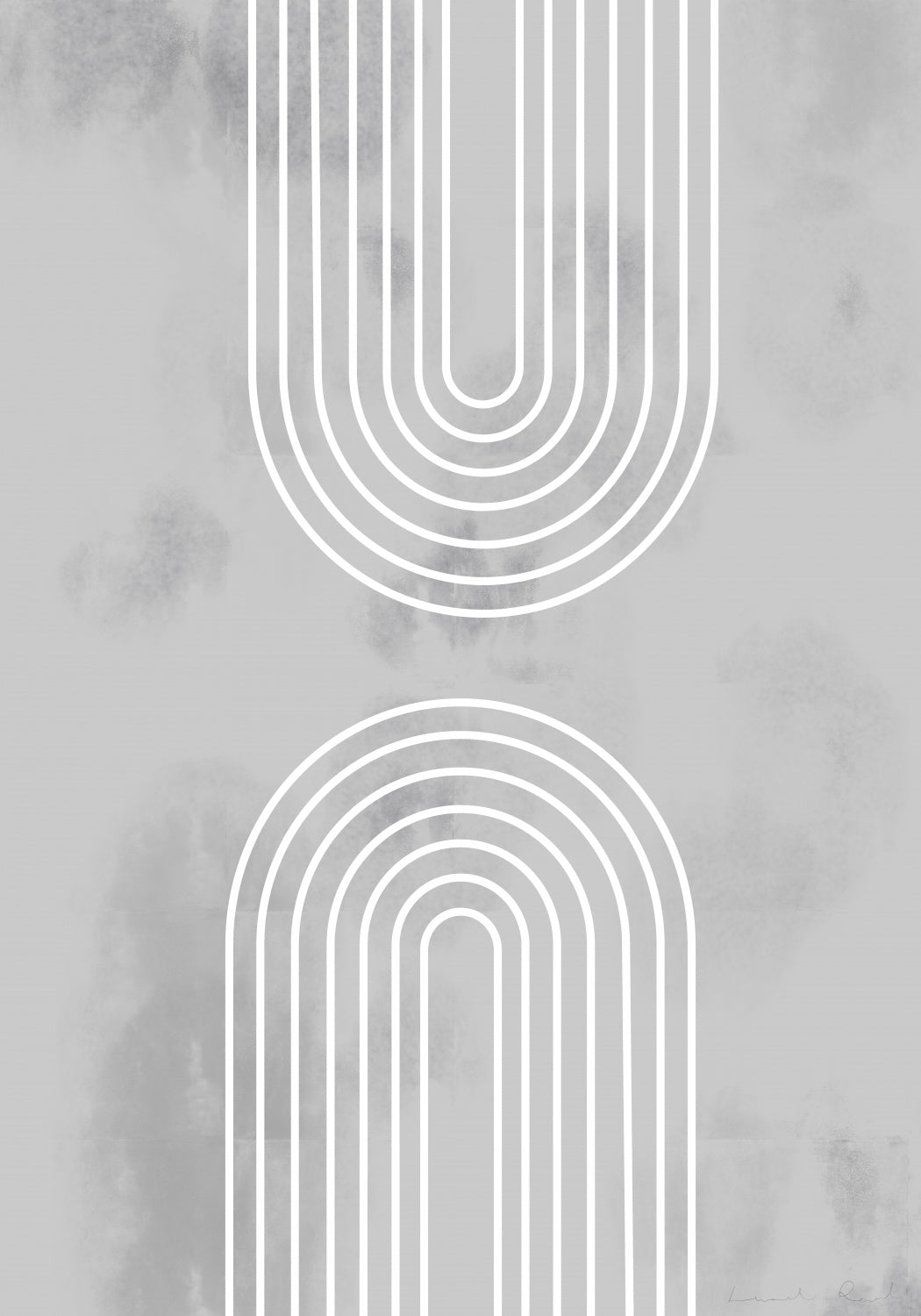 Archs in Ice Poster och Canvastavla