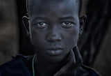 Pokot tribe child-III - Kenya Poster och Canvastavla