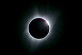 2017 total solar eclipse Poster och Canvastavla
