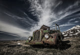 The Old Russian Jeep Poster och Canvastavla