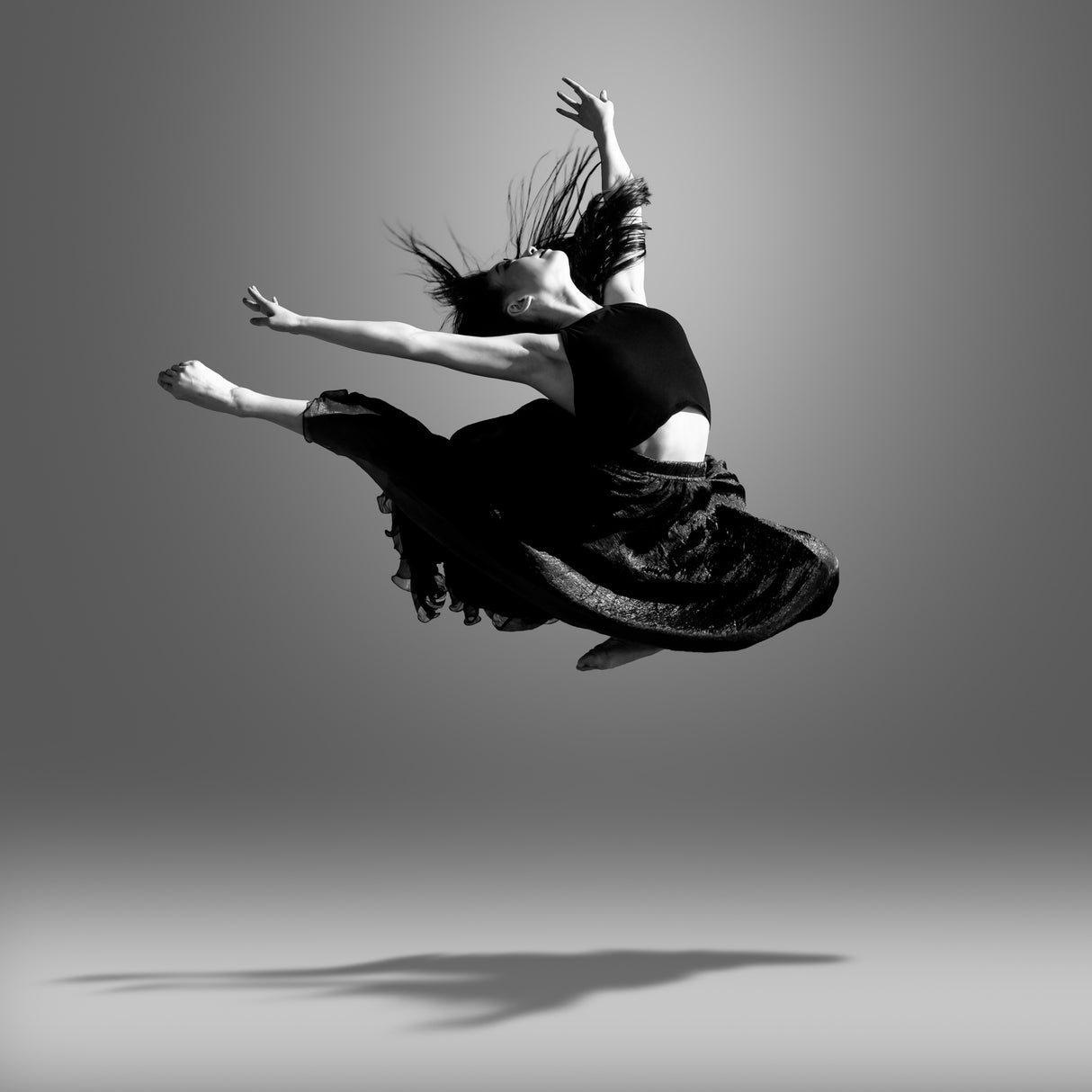 Jumping Dancer Poster och Canvastavla