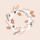 Christmas Wreath Poster och Canvastavla