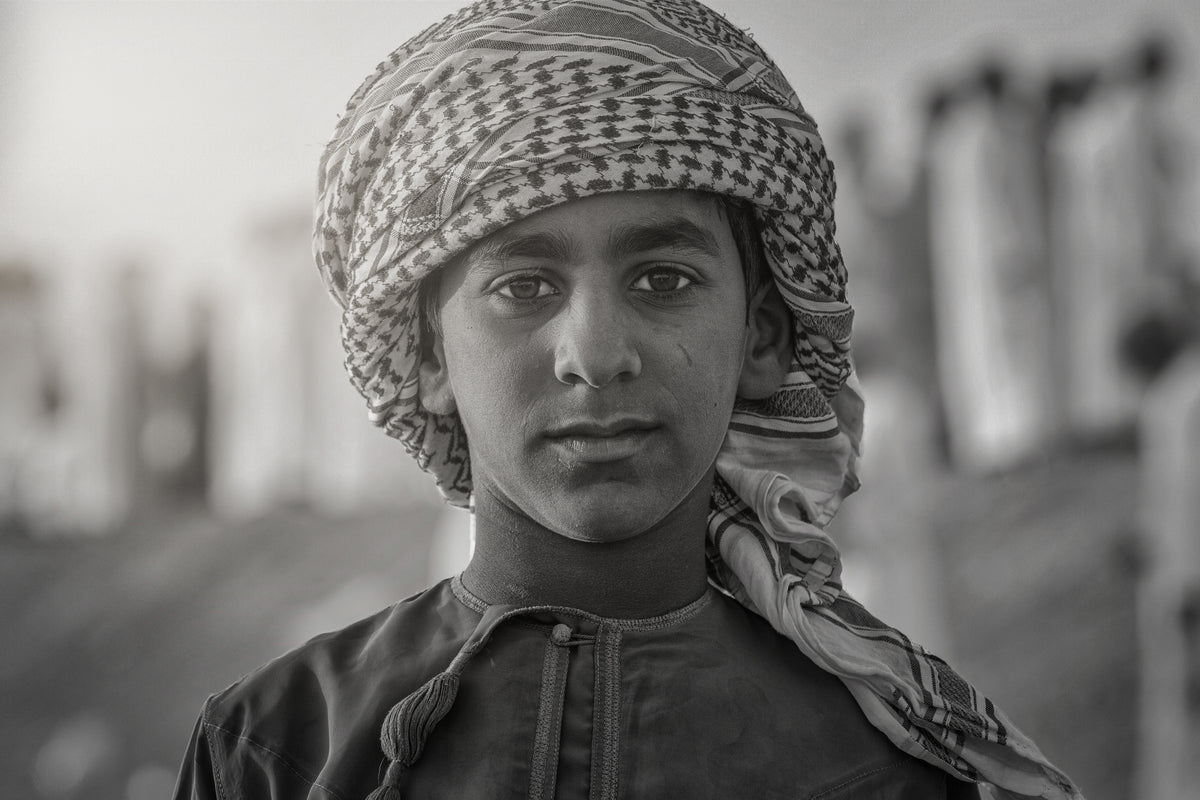 Omani boy Poster och Canvastavla