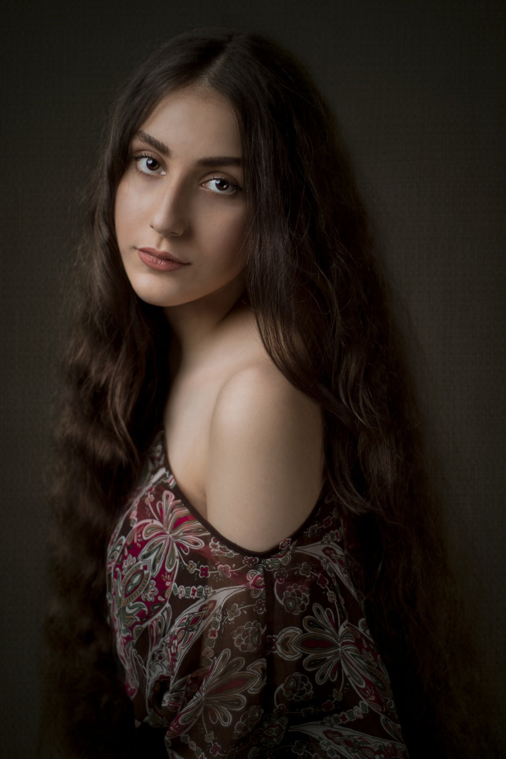 Long Hair Poster och Canvastavla