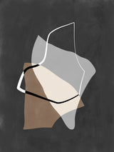 3x4 Aspectratioabstract80 Poster och Canvastavla
