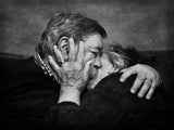 white age. mother and son Poster och Canvastavla