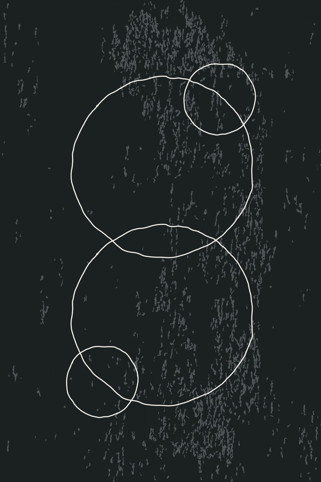 Black and White Minimal Set #1 Poster och Canvastavla