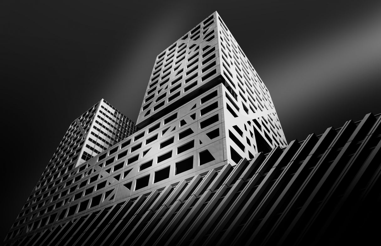 X building Poster och Canvastavla
