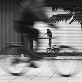 Bike on bike Poster och Canvastavla