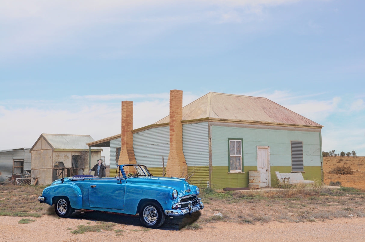 Outback Car Poster och Canvastavla