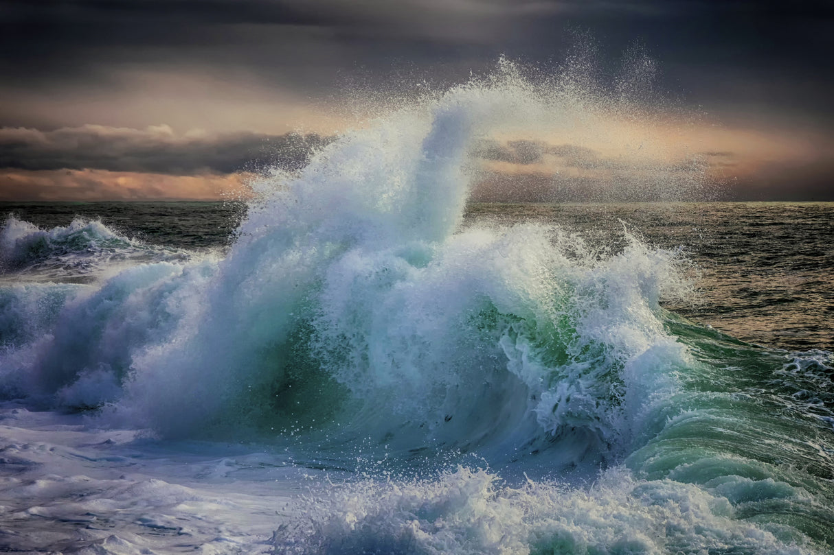 Wave Poster och Canvastavla