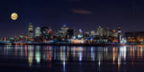 Montreal Night Poster och Canvastavla