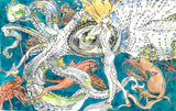 The Little Mermaid and the Wizard Poster och Canvastavla