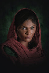THE AFGHAN LADY Poster och Canvastavla