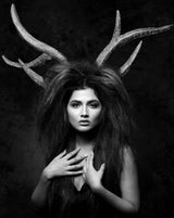Horn Girl Poster och Canvastavla