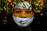 Surma tribe girl - Ethiopia Poster och Canvastavla