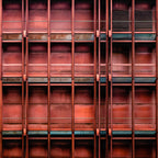 Closed red Poster och Canvastavla