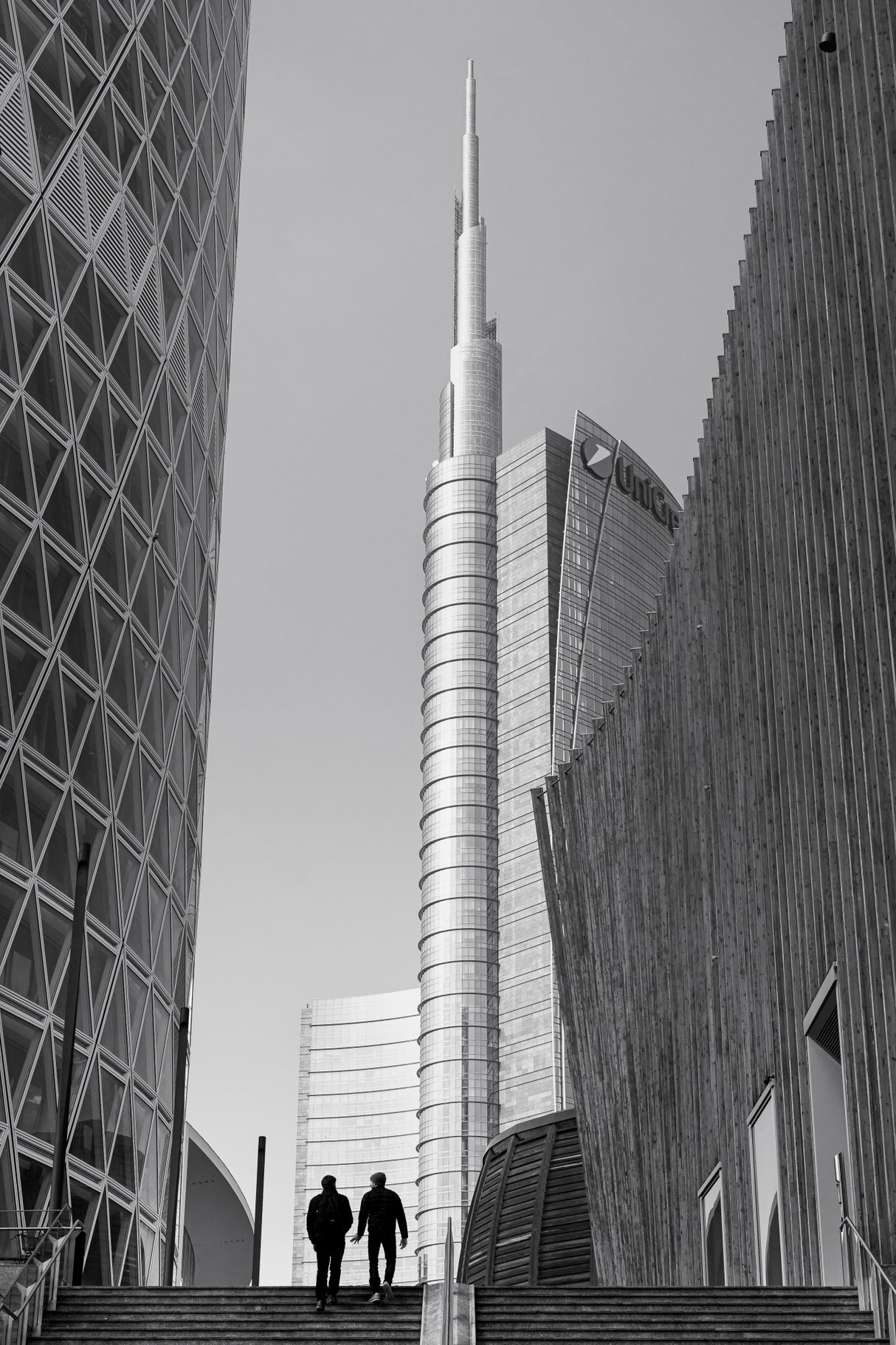 Shapes of new Milan Poster och Canvastavla
