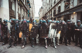 Police Made A Wall Art Poster och Canvastavla