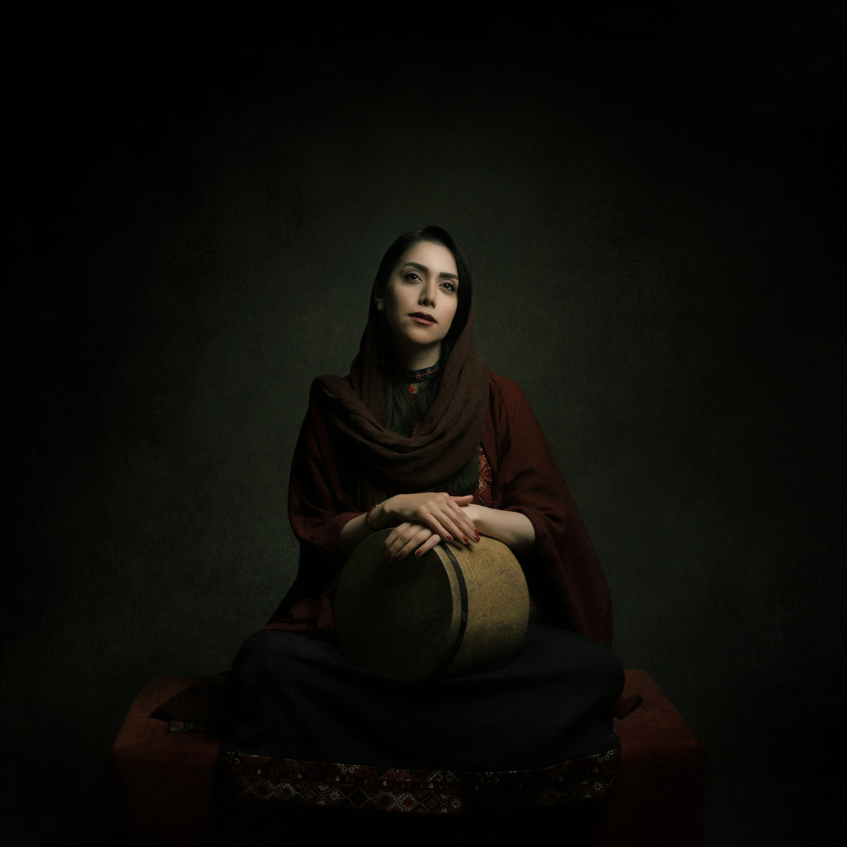 Persian Girl Poster och Canvastavla
