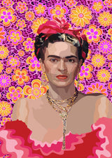 Frida Poster och Canvastavla