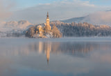 Lake Bled Poster och Canvastavla