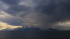 stormy weather and seascape Poster och Canvastavla