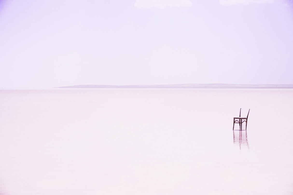Salty Lake Poster och Canvastavla