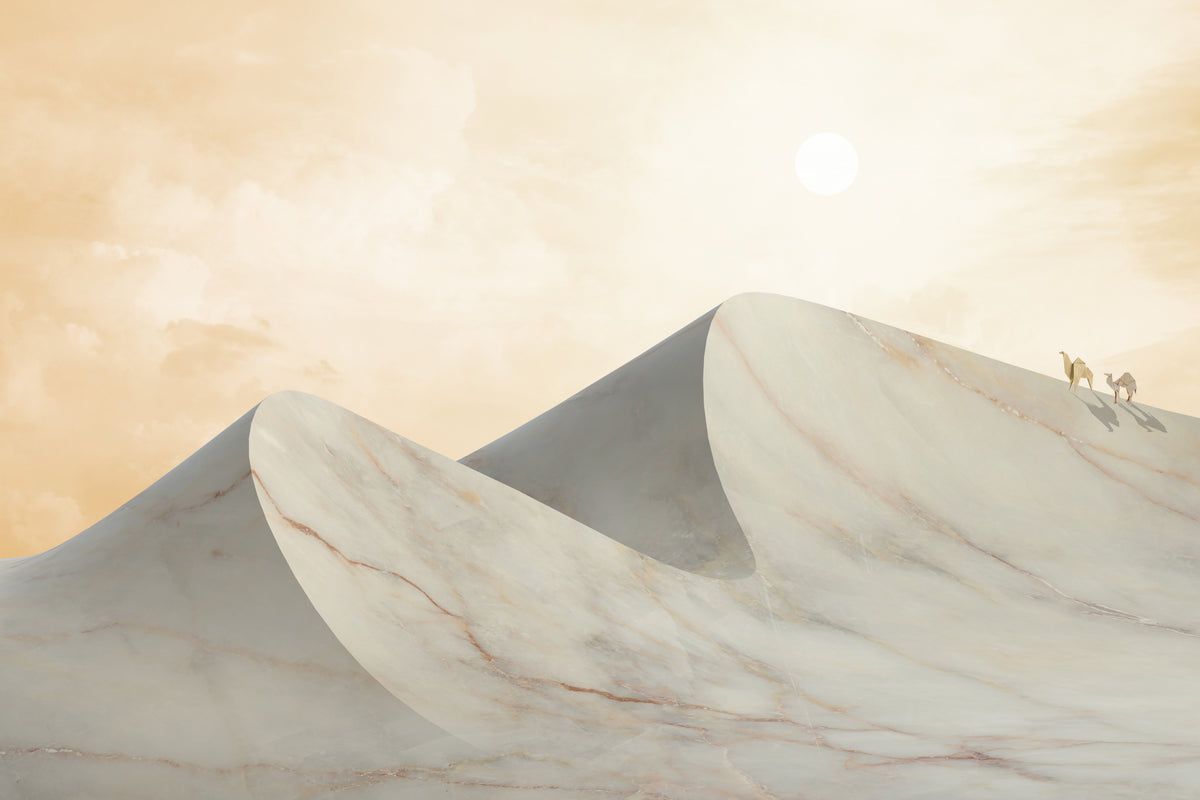 Marble Landscape 09 Poster och Canvastavla