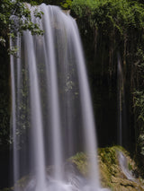 beautiful waterfall in the mountain Poster och Canvastavla