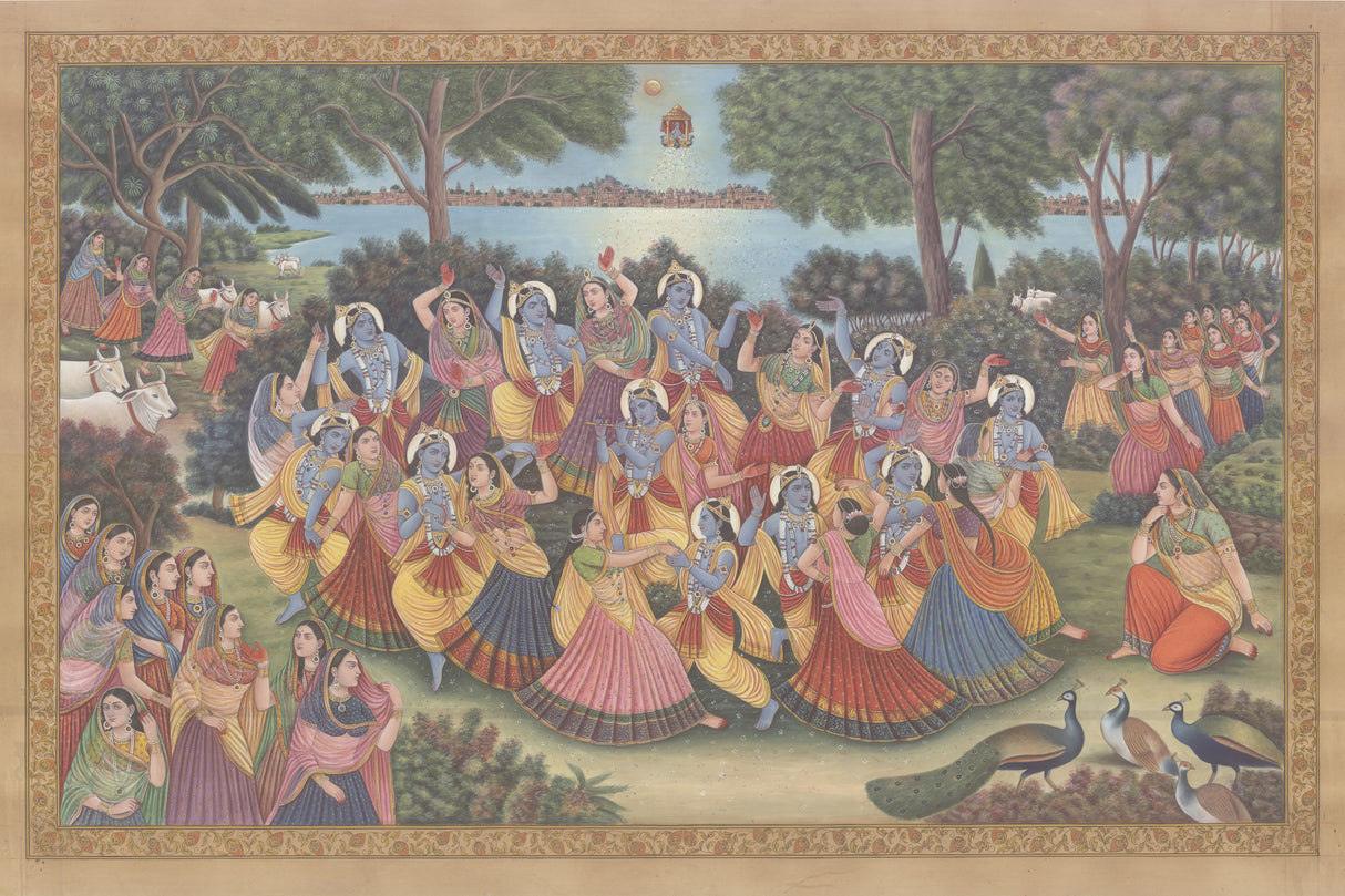Raas-leela Poster och Canvastavla