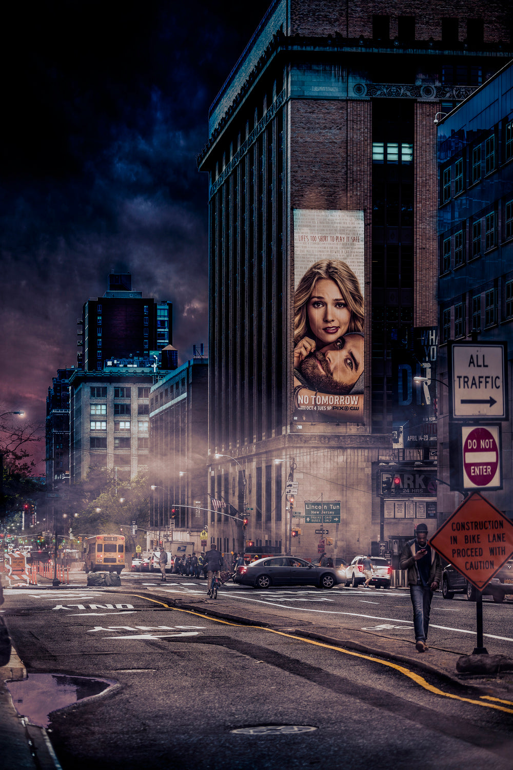 Back to Gotham Poster och Canvastavla