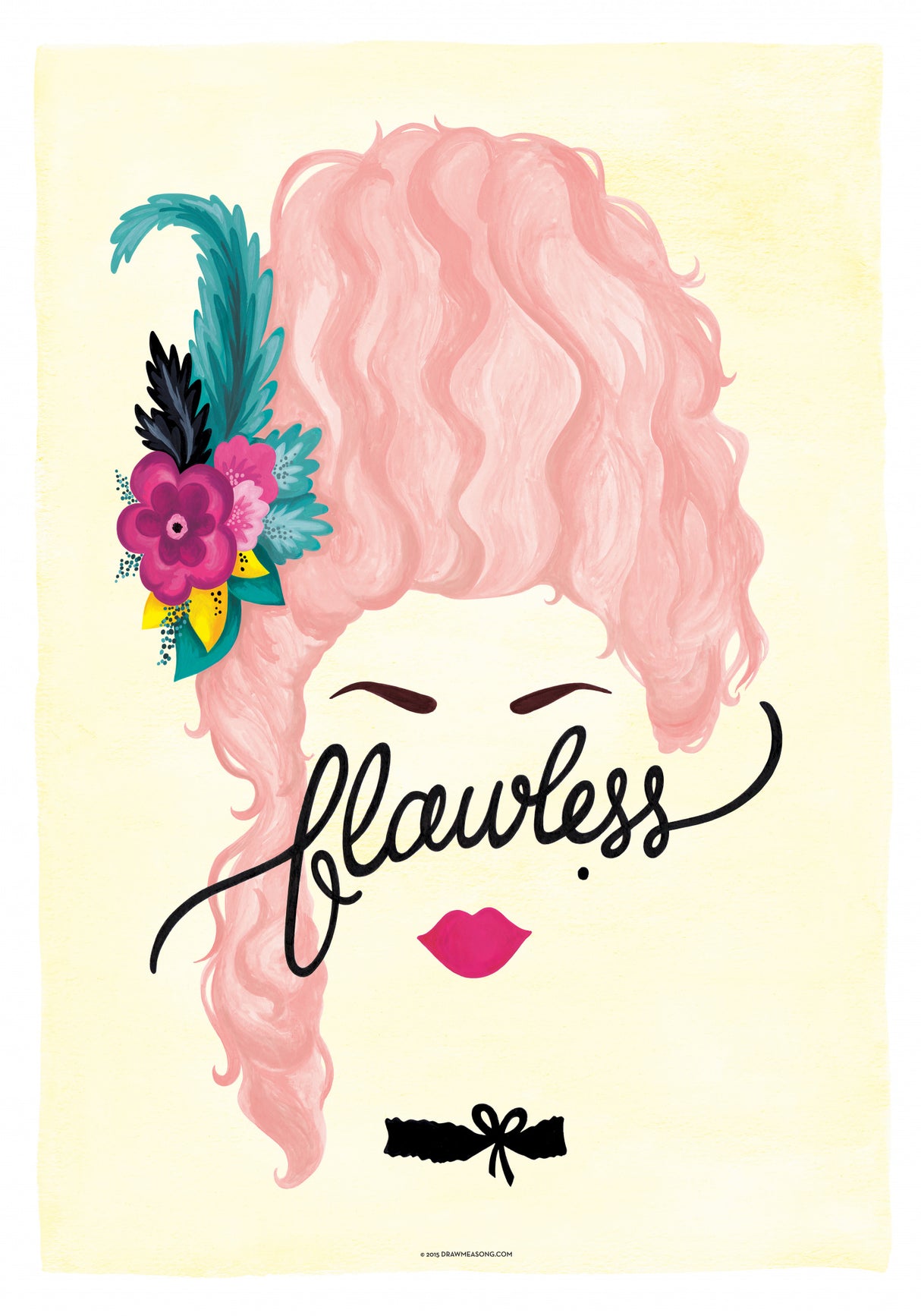 Flawless Marie Antoinette Poster och Canvastavla