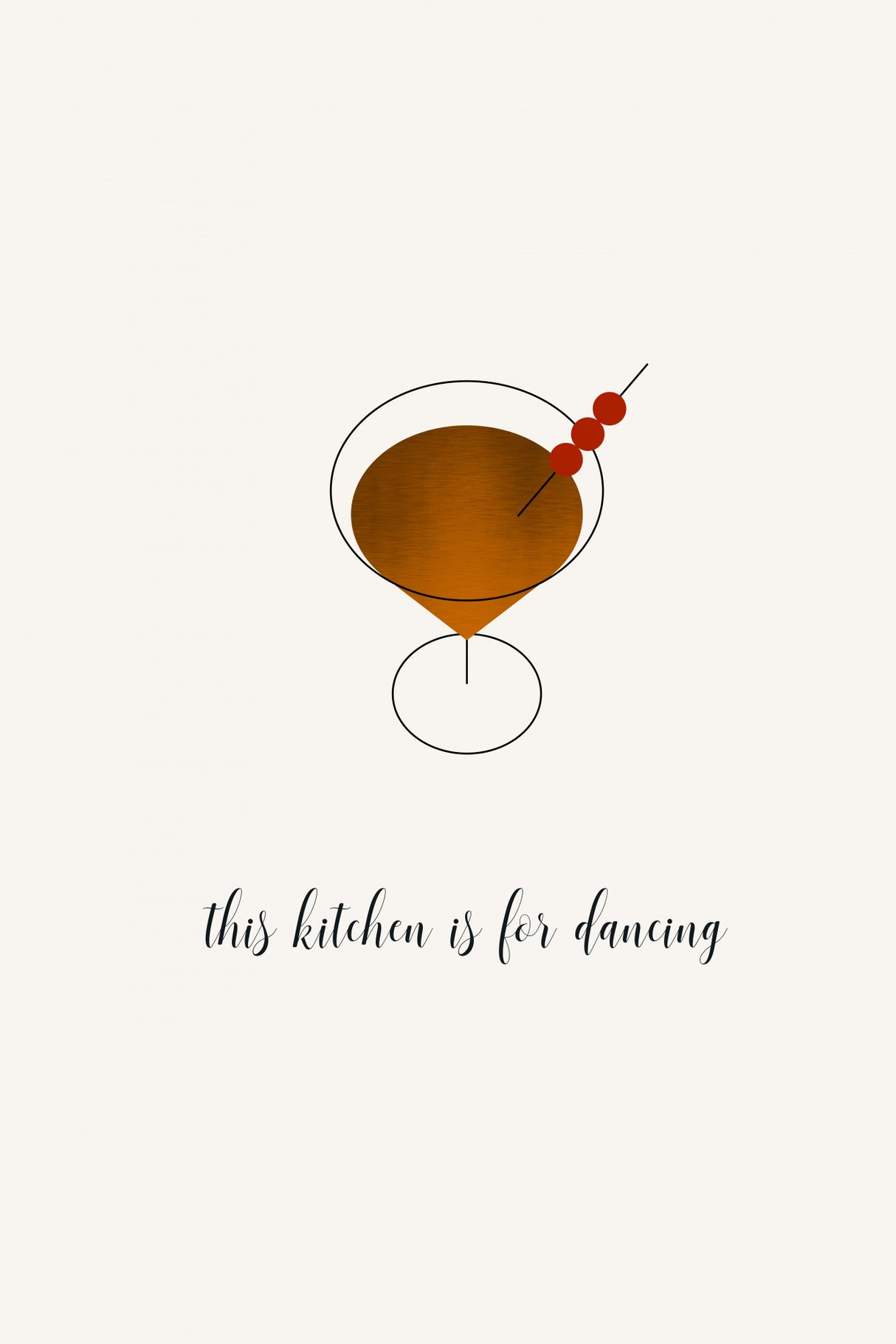 Christmas Kitchen Poster och Canvastavla